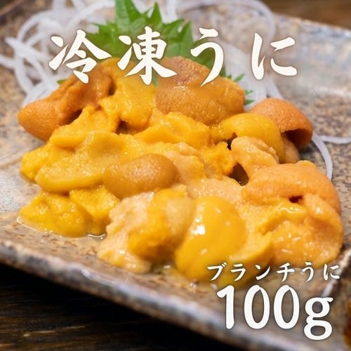 豊洲市場直卸海鮮通販冷凍うに ブランチうに 100g